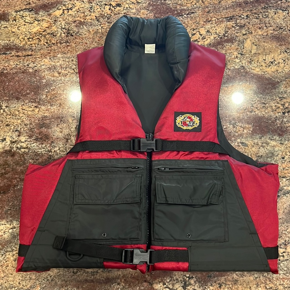 STEARNS XL, Life Jacket Vest w/Flotation Collar,  Type III • EUC • Price is Firm